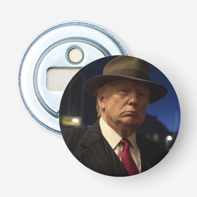 Godfather of America Don J. Trump  Bottle Opener (Front)