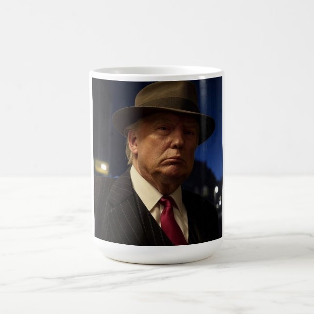 Godfather of America Don J. Trump  Coffee Mug (Center)