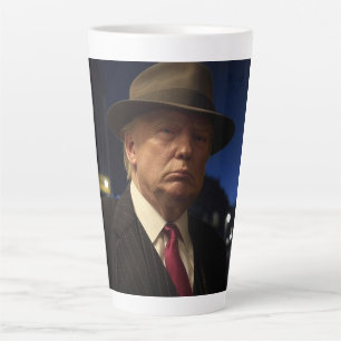 Godfather of America Don J. Trump  Latte Mug
