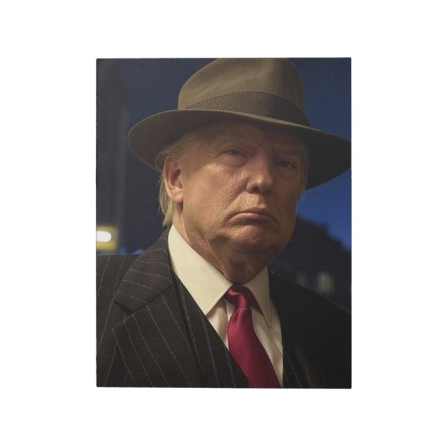 Godfather of America Don J. Trump  Notepad (Rotated)