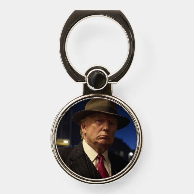Godfather of America Don J. Trump  Phone Ring Stand (Front)