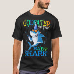 GODFATHER Of The Baby Shark Birthday Brother Shark T-Shirt<br><div class="desc">Birthday Shark,  Birthday Boy Shark,  Birthday Boy ,  Birthday Girl Shark,  Family Matching Shark,  Shark,  GODFATHER Of The Baby Shark Birthday Brother Shark Shirt</div>