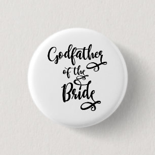 Godfather of the Bride Button