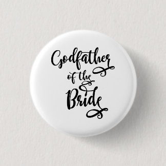 Godfather of the Bride Button