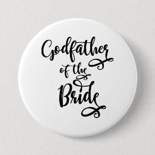 Godfather of the Bride Button