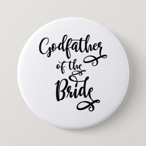 Godfather of the Bride Button