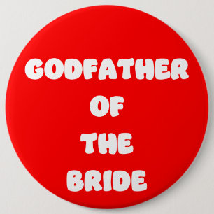 Godfather of the Bride Button