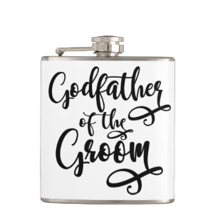 Godfather of the Groom Flask
