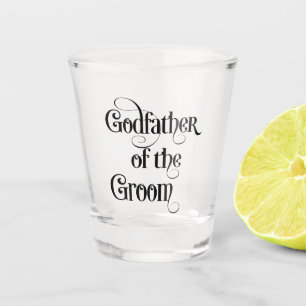 Godfather of the Groom Shot Glass