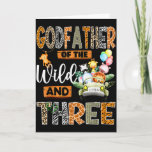Godfather Of The Wild &amp;amp; Three 3rd Birthday Boy Card