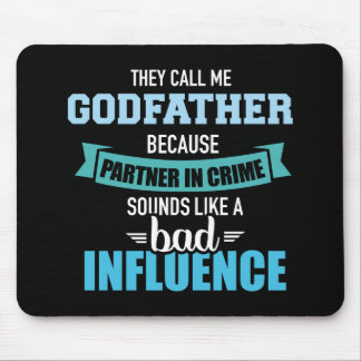 Godfather partner crime sounds bad influence mouse pad
