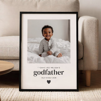 Godfather Photo Keepsake Poster