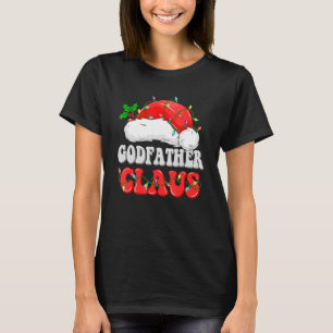 Godfather Santa Claus Matching Family Christmas T-Shirt