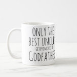 godfather uncle coffee mug<br><div class="desc">godmother aunt</div>