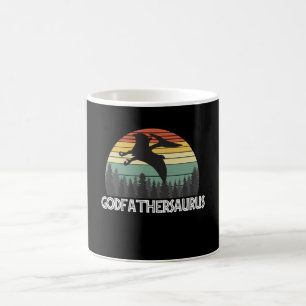 GODFATHERSAURUS GODFATHER SAURUS GODFATHER COFFEE MUG