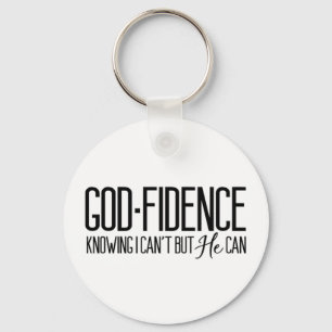 Godfidence Inspirational Keychain