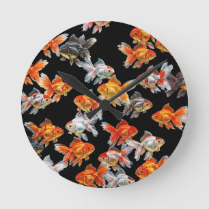 Godfish Parade Round Clock