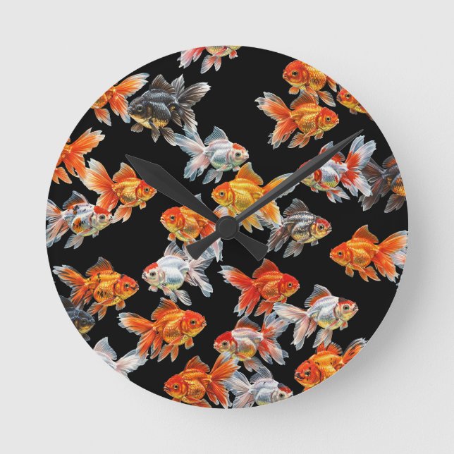 Godfish Parade Round Clock (Front)