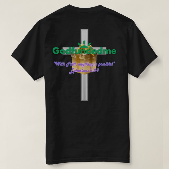 GodFundedMe T-Shirt (Design Back)