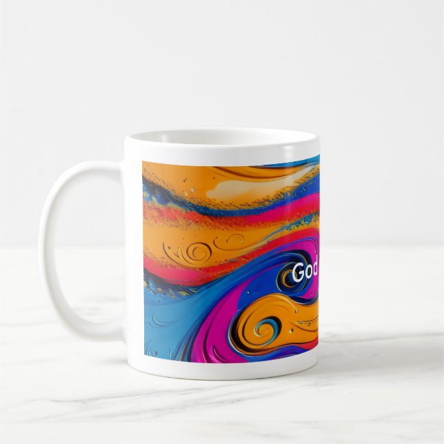 Godisgood Swirls Coffee Mug (Left)