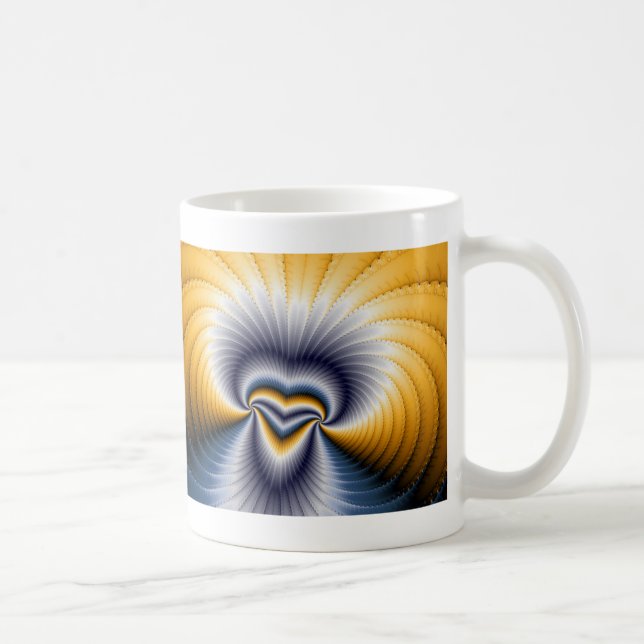 Godless - Fractal Coffee Mug (Right)