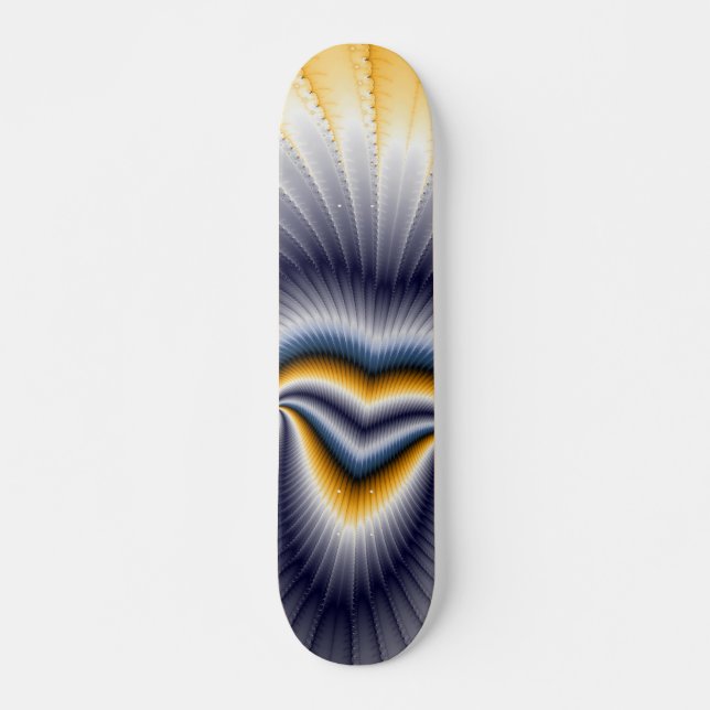 Godless - Fractal Skateboard Deck (Front)
