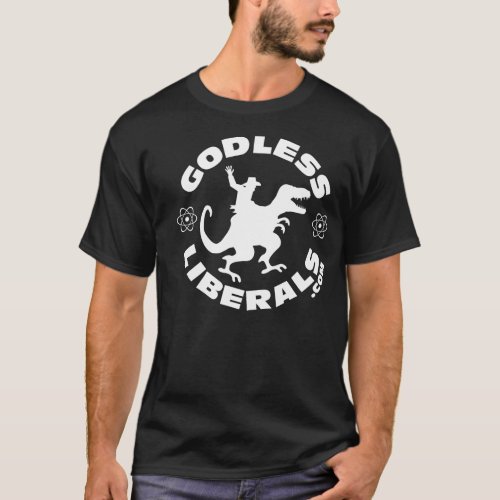 Godless Liberal Official Logo Mens Dark Shirt