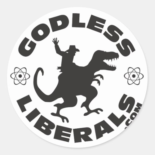 Godless Liberals Official Logo Sticker