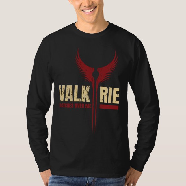 Godless Viking War Battle Vikings T-Shirt (Front)