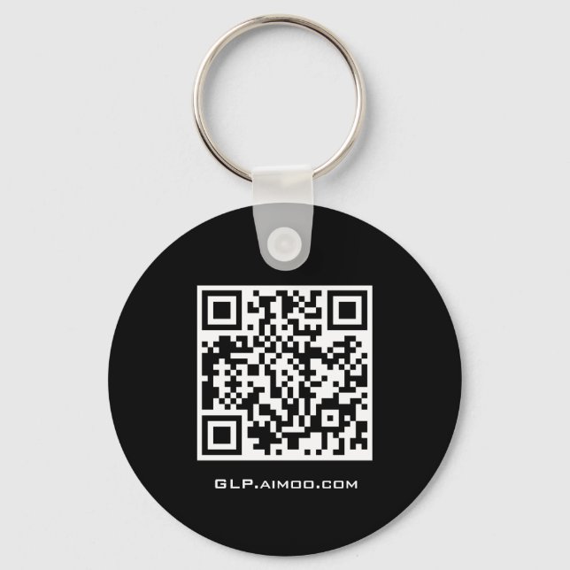 Godlike Production QR Logo Key-Chain Keychain (Front)