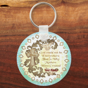 Godly Christian Mom keychain
