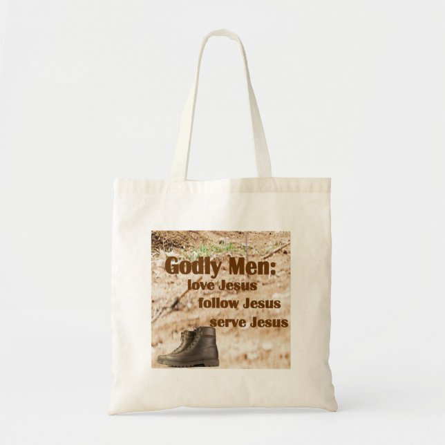 Godly Men Tote Bag (Front)