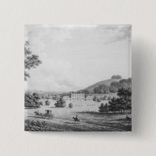 Godmersham Kent Park Button (Front)