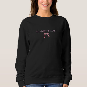 Godmother Aesthetic Bow Sweatshirt