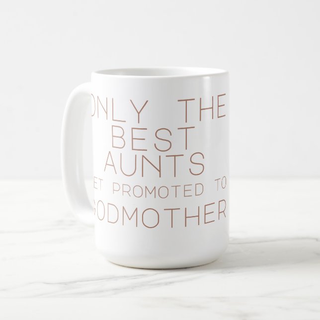 godmother aunt coffee mug (Front Left)