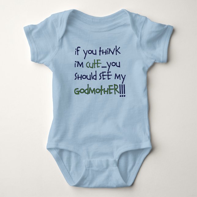 godmother baby bodysuit (Front)