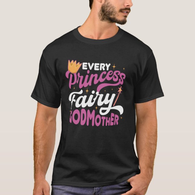 Godmother Funny Godchild Godson Goddaughter Godpar T-Shirt (Front)