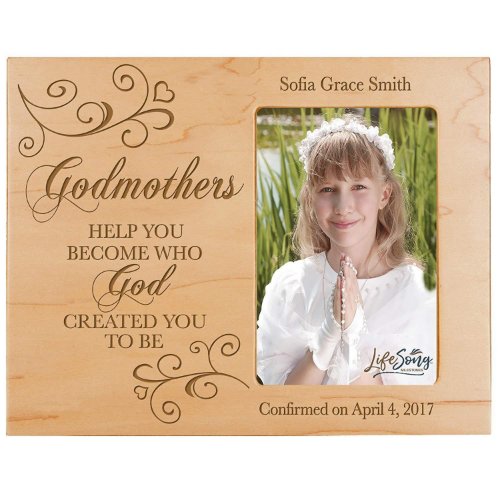 Godmother Help You Become Picture Frame _ Maple