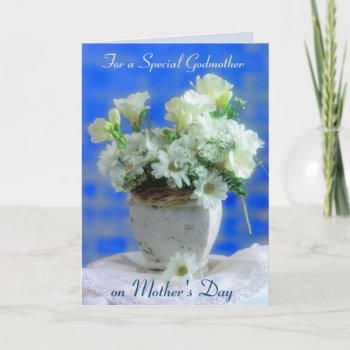 Godmother On Mother's Day Card by Spice at Zazzle