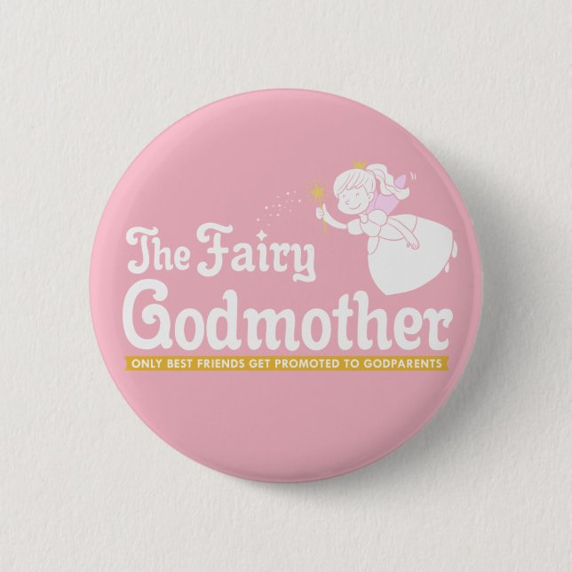 GodMother Pinback Button (Front)