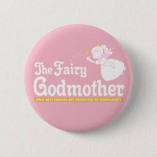 GodMother Pinback Button