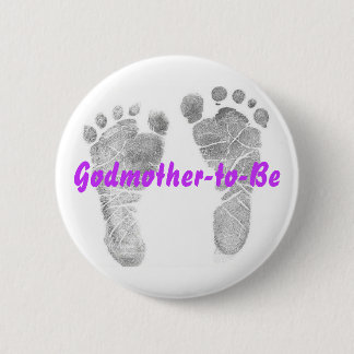 Godmother-to-Be Button