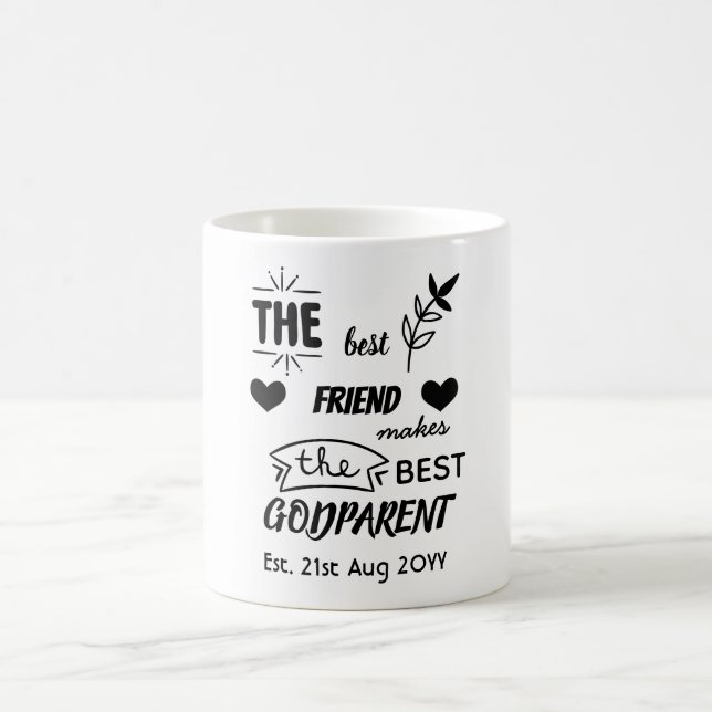 Godparent MUG Godmother Godfather Personalized (Center)