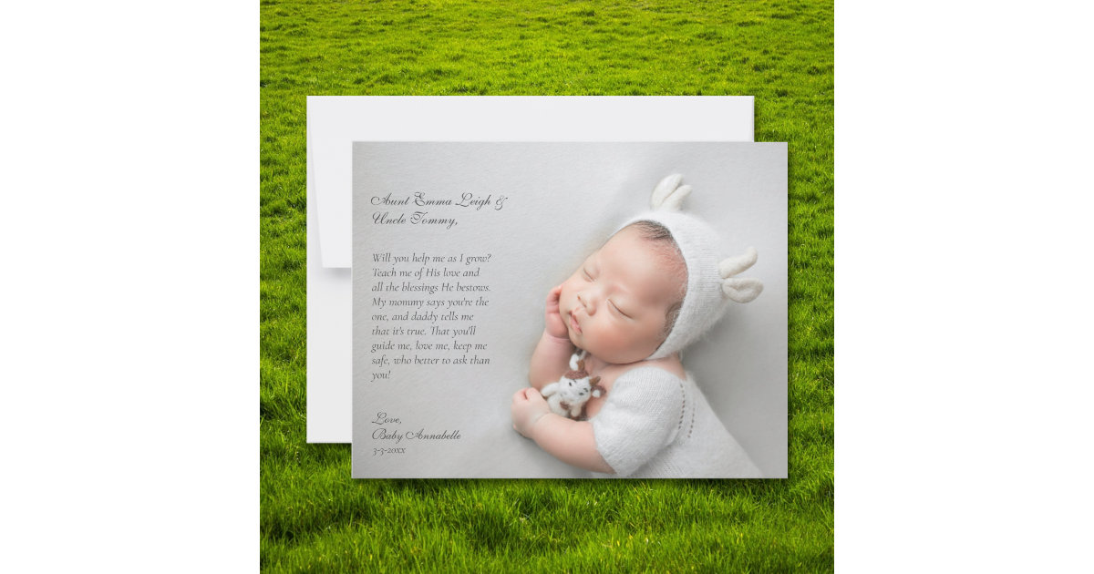 christian baby poems