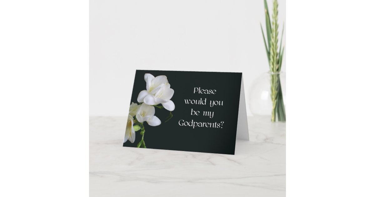 Godparents Invitation Cards 4