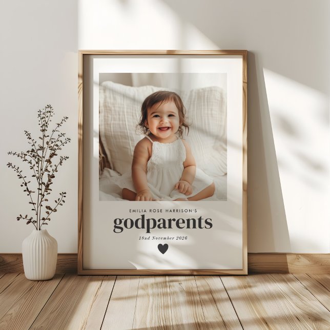 Godparents Photo Keepsake Poster (Godparents Photo Keepsake Poster)