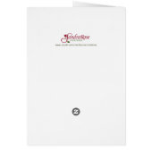 Godparents Poinsettia Seasons Greetings (Back)