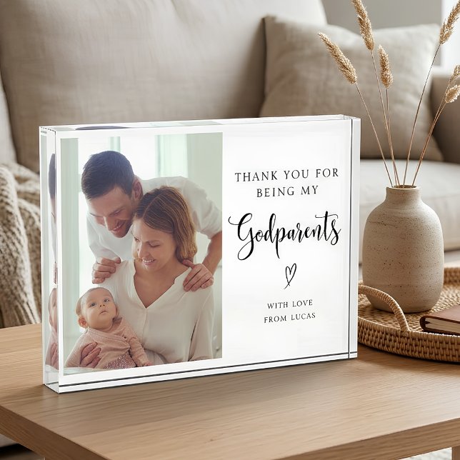 Godparents Thank You Photo Block (Creator Uploaded)
