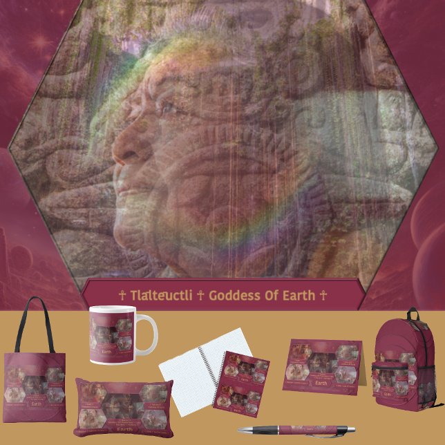 Gods and Goddess Of Earth Giant Coffee Mug (Get the full “Gods + Goddesses Of Earth” collection at: https://bit.ly/OurAncestorsZazzle)