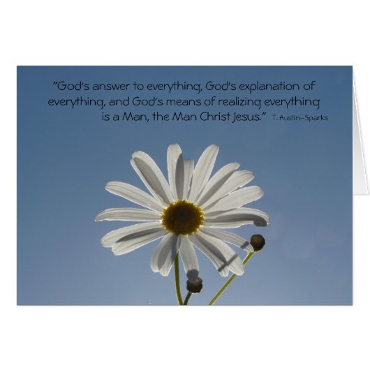 God's Answer (Front Horizontal)